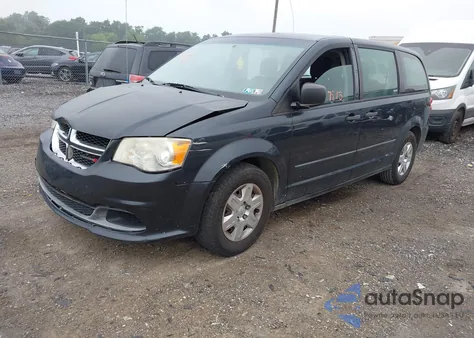2013 Dodge Grand Caravan American Value Pkg из США, поврежденный, VIN 2C4RDGBG6DR642586